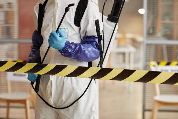 Professional Unattended Death Cleanup technician working in Omaha, AR